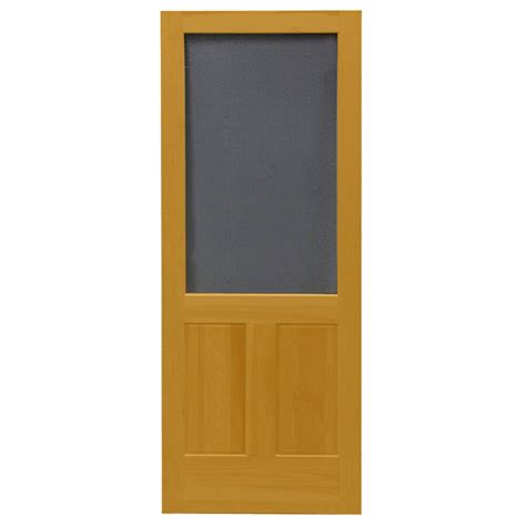 Wood screen doors from Screen Tight offer instant curb appeal for your home and fresh air for your living space. . Lowes wooden screen doors